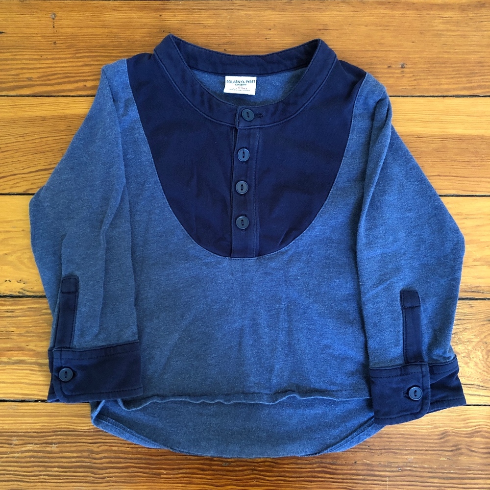 Polarn O. Pyret Faux Tuxedo Shirt